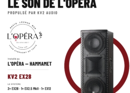 Le son de L'Opéra Hammamet : nouvelle installation KV2 Audio EX28 par Sound Source