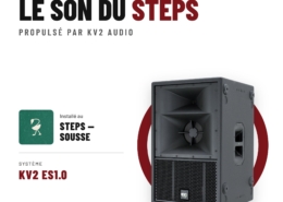 Le son du Steps Club à Sousse : système KV2 Audio ES1.0 installé par Sound Source